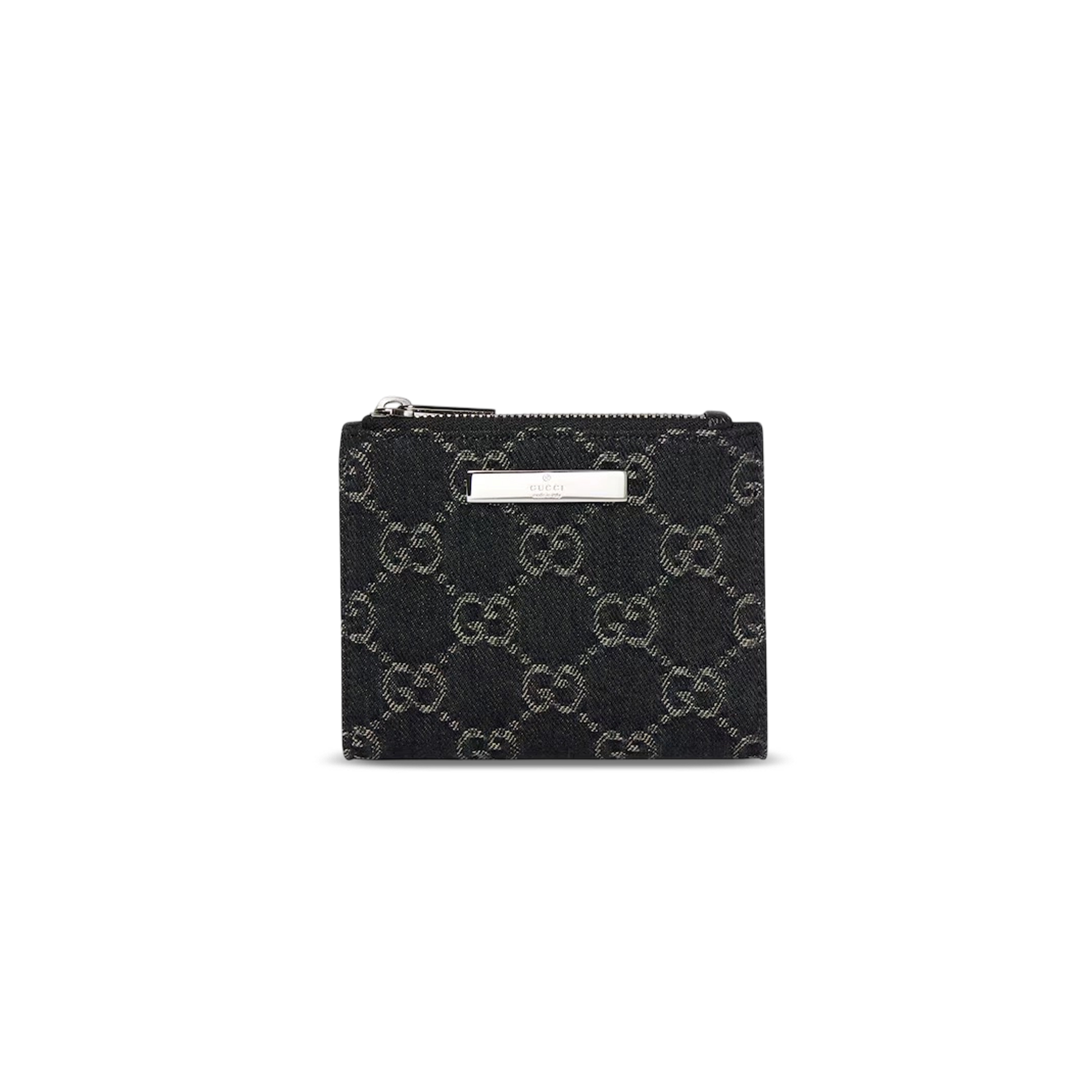 GUCCI SMALL WALLET WITH GUCCI PLAQUE 875798 (10*8cm)